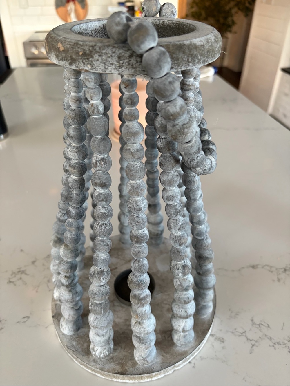 Boho candle holder